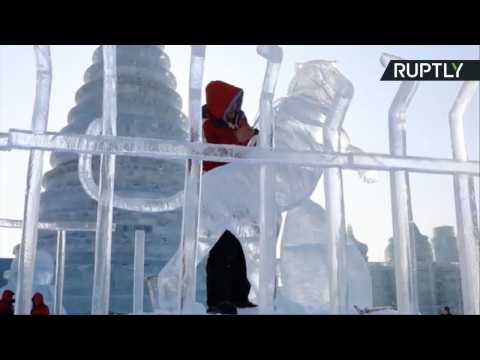 Ice One! Epic Ice Sculpture Competition Thaws to a Close