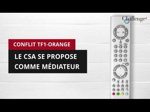 Le CSA prêt à jouer les médiateurs entre TF1 et Orange