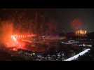 Fireworks in Pyeongchang for opening ceremony of Olympic Games - Label : AFPTV - First images - Category : Sport