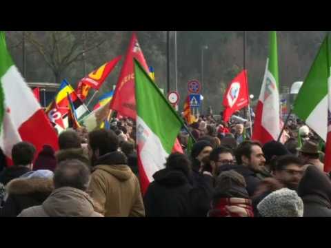 Italy: ​Anti-fascist protest after attack on six migrants