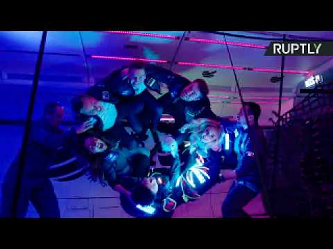 Defying the Laws of Dancing! Zero Gravity Night Club Opens Above Germany
