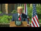 Trump says he did not criticise British PM in Sun interview