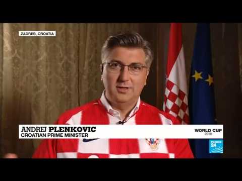 VIDEO: Croatian PM gives his take for the World Cup final