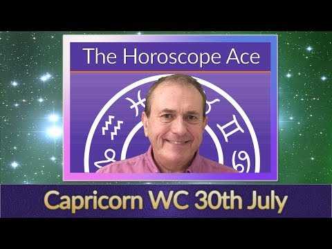 Capricorn Weekly Horoscope from 30th July - 6th August