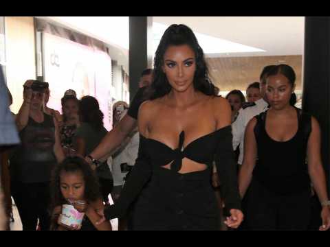 Kim Kardashian West bribed daughter North with sweets on shoot