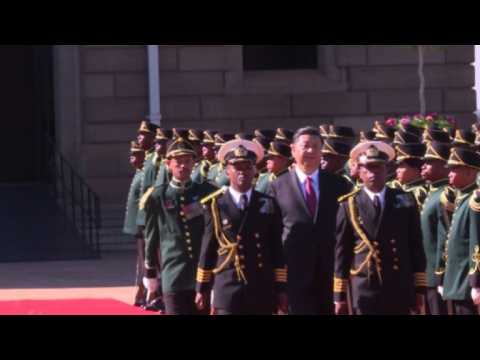 Xi Jiping arrives in South Africa for official state visit