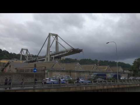 Italy: a motorway viaduct collapses in Genoa