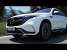 The new Mercedes-Benz EQC 400 4MATIC (AMG Line) Driving Video