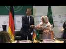 German Federal Minister Gerd Muller visits African Union - Label : AFPTV - First images - Category : News