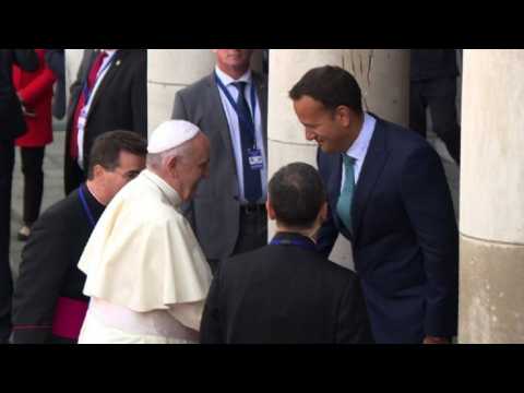 Pope Francis meets Irish PM Leo Varadkar