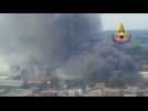 Tanker truck fireball engulfs road near Bologna - Label : AFPTV - First images - Category : News