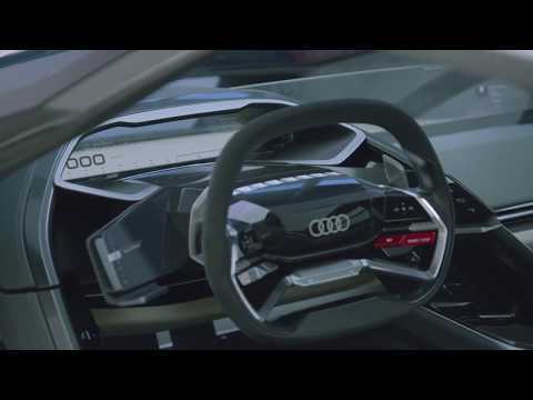 Audi PB18 e tron Concept car Interior Design