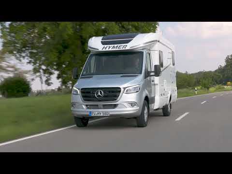 Hymer RV B-MC T on the basis of the new Mercedes-Benz Sprinter Driving Video
