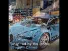 Bugatti Chiron made by Lego Technic Video