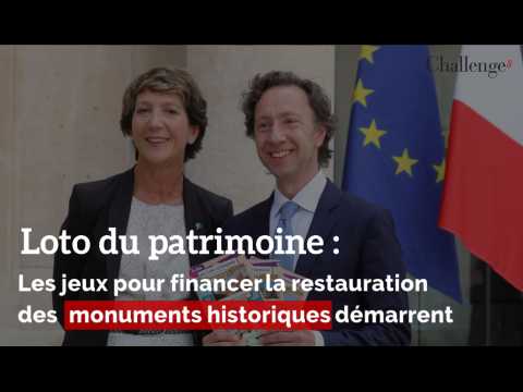 Loto du patrimoine : Les jeux pour financer la restauration de monuments historiques démarrent