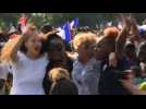 World Cup: France fans in Mbappe hometown celebrate his goal