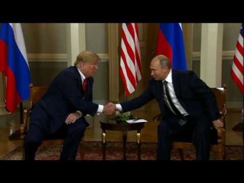 Summit between Putin and Trump gets underway in Helsinki