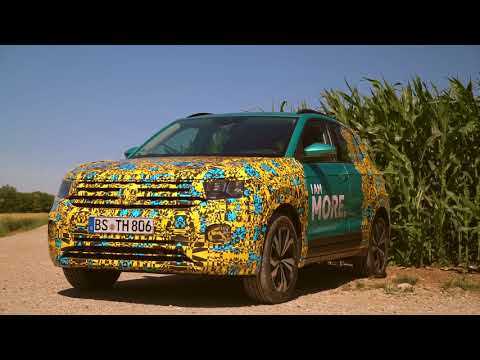 Taking the new Volkswagen T-Cross on the final approval drive