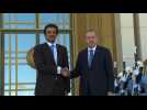 Qatar's emir visits crisis-hit Turkey in show of support