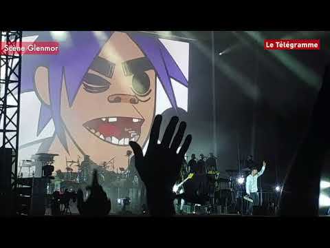 Vieilles Charrues. Revivez le concert de Gorillaz