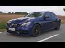 The new Mercedes-AMG C 63 S Sedan Driving Video in Brilliant blue
