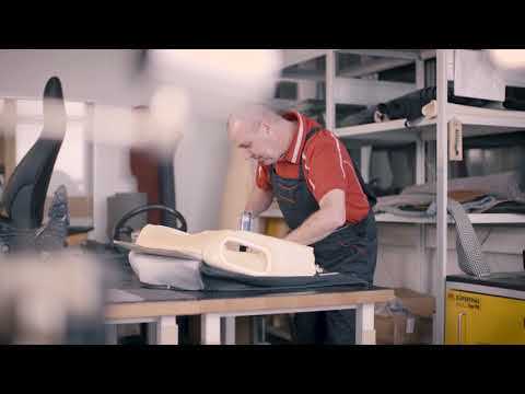 Porsche Classic Project Gold - The craftsmanship. Seam and stitch