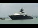 Luxury yacht linked to 1MDB scandal arrives in Malaysia - Label : AFPTV - First images - Category : News