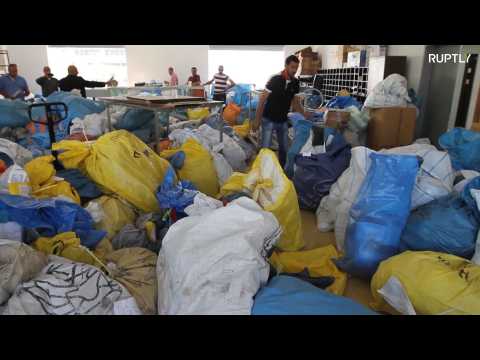 10 tonnes of mail withheld by Israel for 8 years swamp West Bank post office