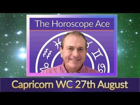 Capricorn Weekly Horoscope from 27th August - 3rd September