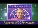 Aquarius Weekly Horoscope from 27th August - 3rd September