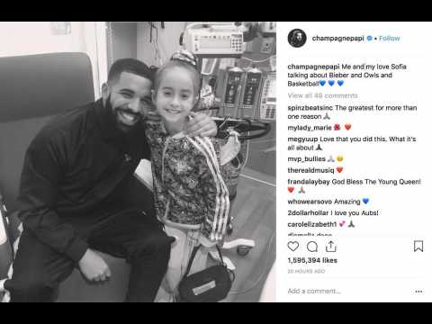 Drake surprises young fan after heart transplant