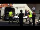 Body of Spain knifeman removed from police station