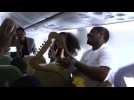 Historic commercial flight links Ethiopia and Eritrea