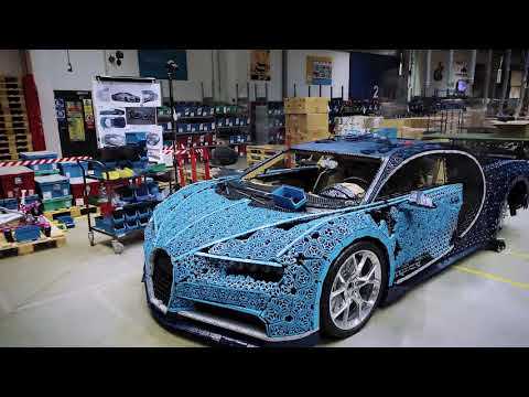 Bugatti Chiron made by Lego Technic - Documentary Video