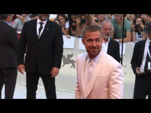 Stars of "First Man" walk Venice Film Festival red carpet