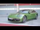 Porsche Panamera GTS Sport Turismo Exterior Design in Mamba Green Metallic