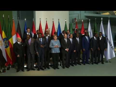 Africa summit: leaders pose for family photo in Berlin