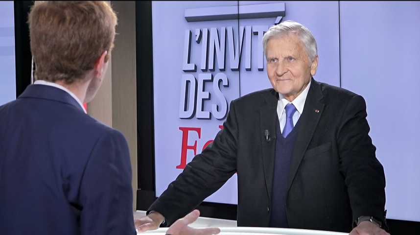 Illustration pour la vidéo « La France a encore beaucoup de chemin à rattraper en termes de croissance, d’emplois, et de compétitivité » (Jean-Claude Trichet)