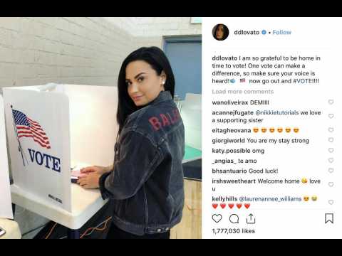 Demi Lovato posts on Instagram for first time since rehab
