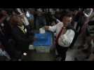 Ravalomanana votes in Madagascar presidential election - Label : AFPTV - First images - Category : News