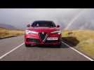 Alfa Romeo Stelvio Quadrifoglio Driving Video