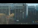 Watch GIANT CLAW tear down Moscow’s ‘Resident Evil’ hospital