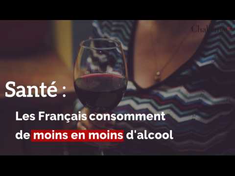 Les Français consomment de moins en moins d'alcool