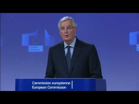 Barnier says Brexit deal prevents 'hard' Irish border