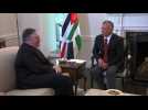 US secretary of state meets with Jordan's King Abdullah II
