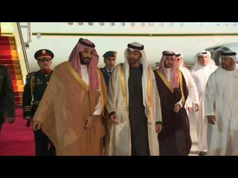Saudi crown prince lands in Abu Dhabi