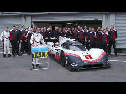 Faster than Formula One Course record at Spa-Francorchamps - Porsche 919 Hybrid Evo