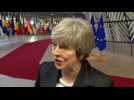Britain's May sees no 'immediate breakthrough' at EU - Label : AFPTV - First images - Category : News