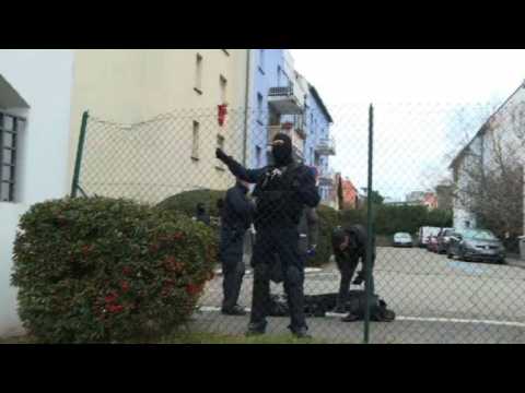 French police launch operation in south of Strasbourg