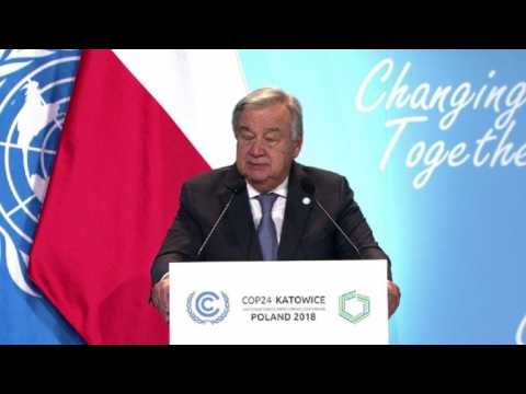 World 'way off course' in climate change fight: UN chief